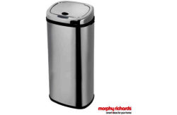 Morphy Richards 50 Litre Square Sensor Bin - Stainless Steel